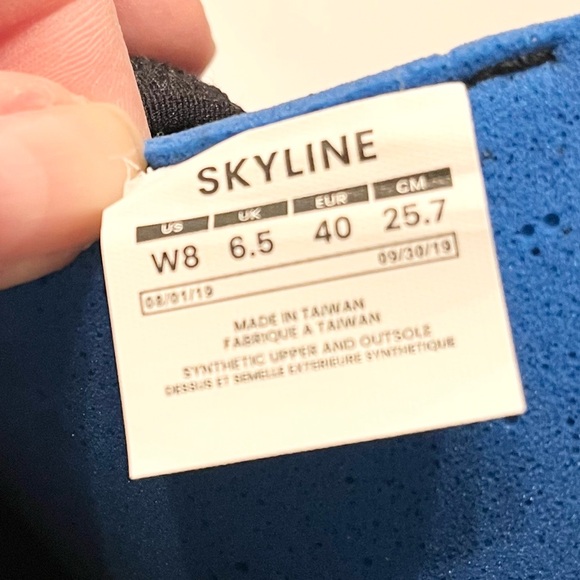 VESSI Black Skyline Sneakers Slip On Casual Shoes 100% Waterproof! Size 8 - Picture 6 of 6